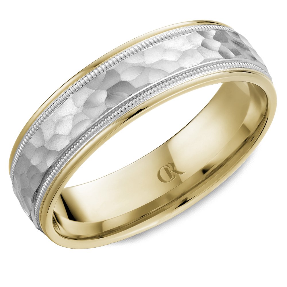 14K CR Collection Wedding Band