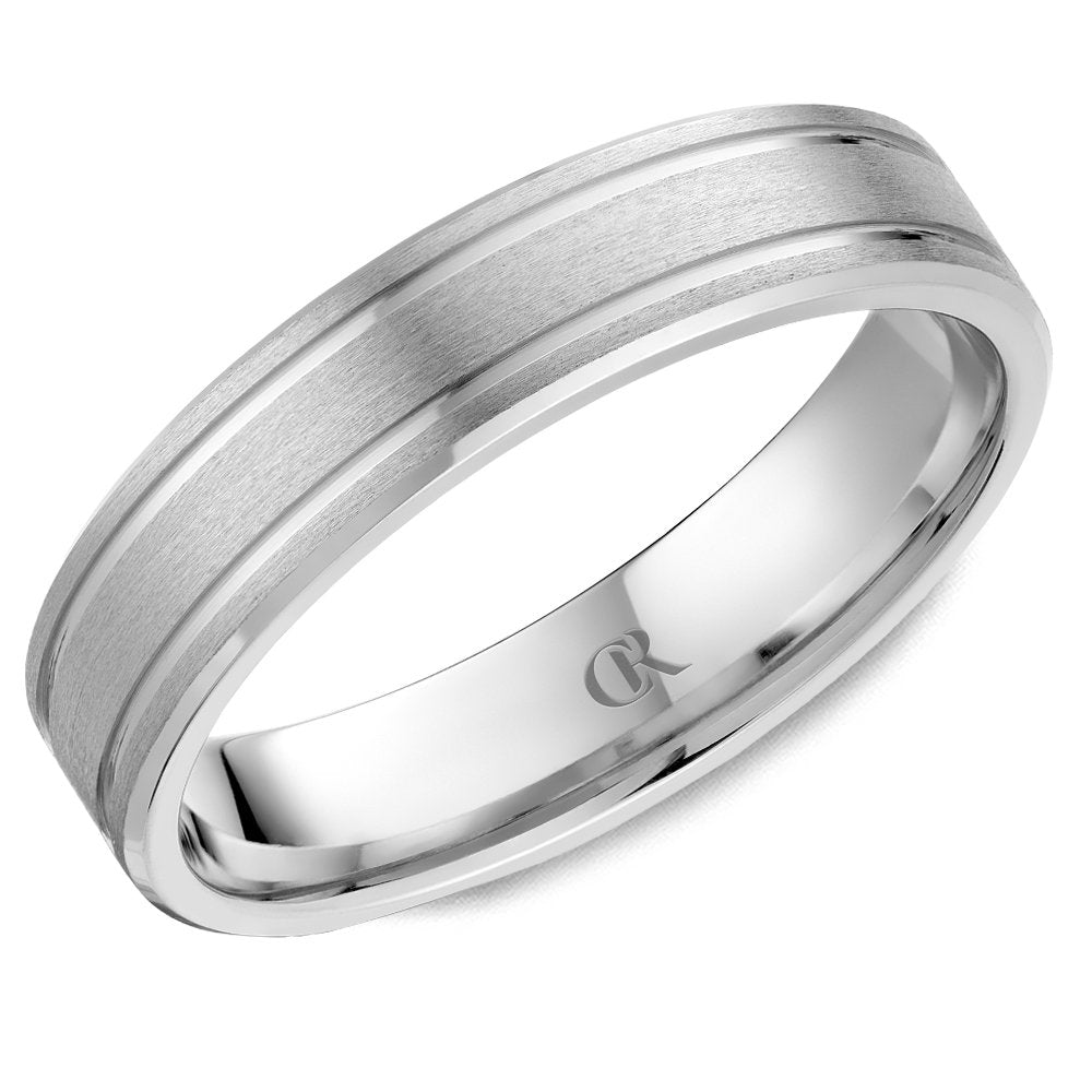 14K CR Collection Wedding Band