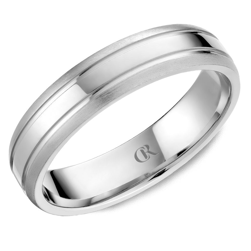 14K CR Collection Wedding Band