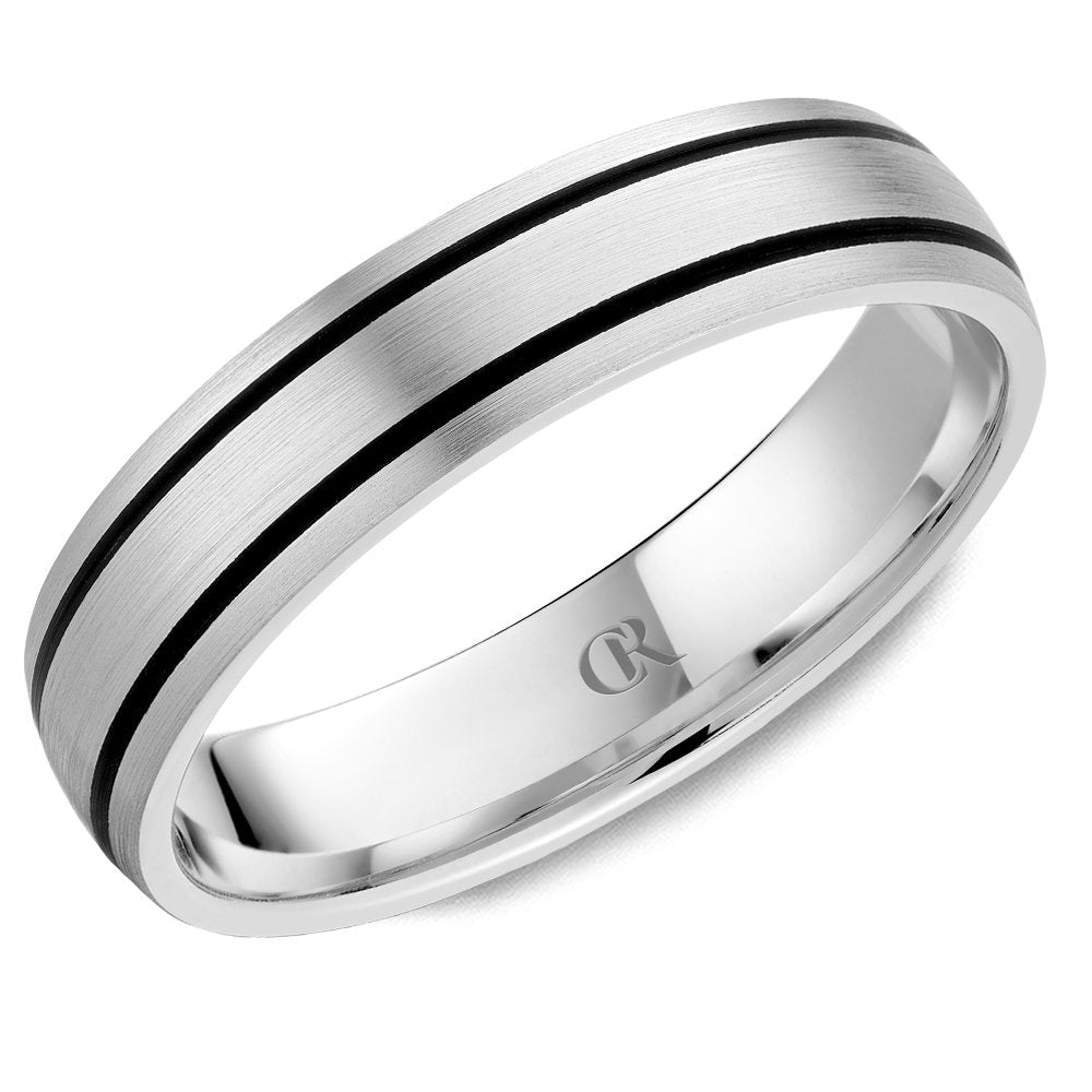 14K CR Collection Wedding Band