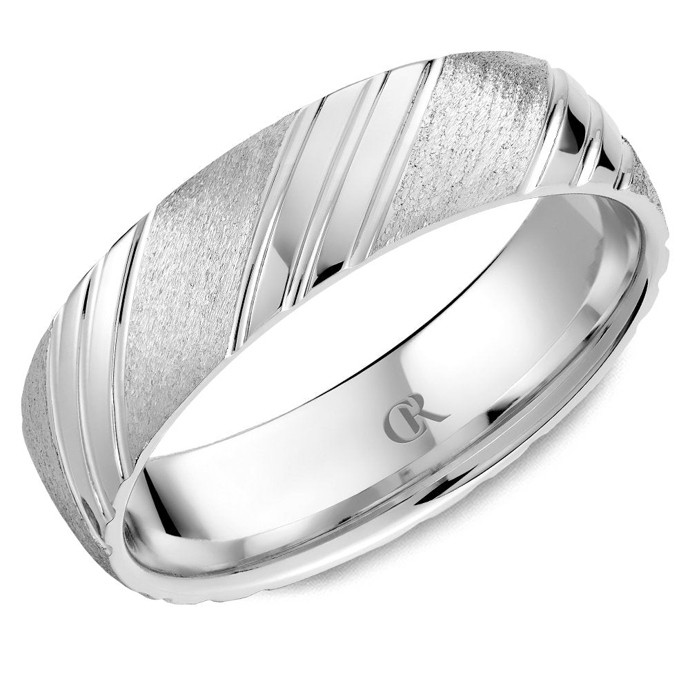 14K CR Collection Wedding Band