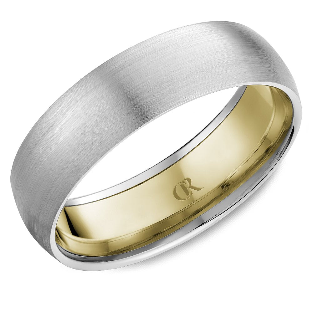 14K CR Collection Wedding Band