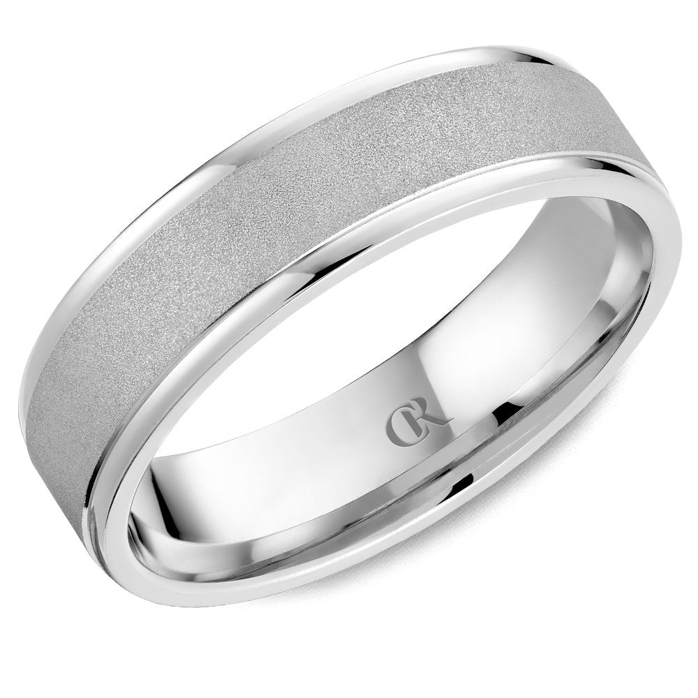 14K CR Collection Wedding Band