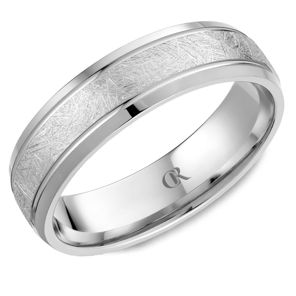 14K CR Collection Wedding Band