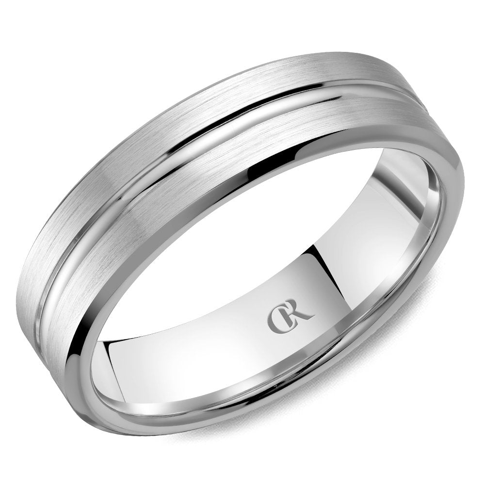 14K CR Collection Wedding Band