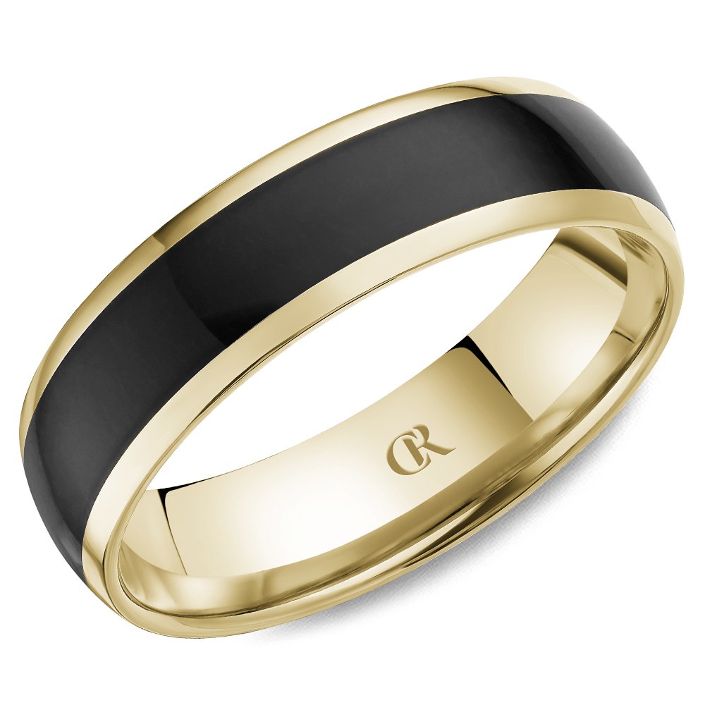 14K CR Collection Wedding Band