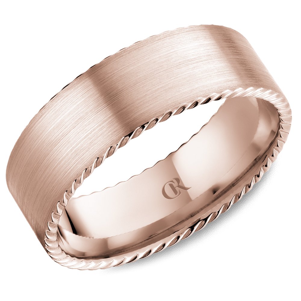 14K CR Collection Wedding Band