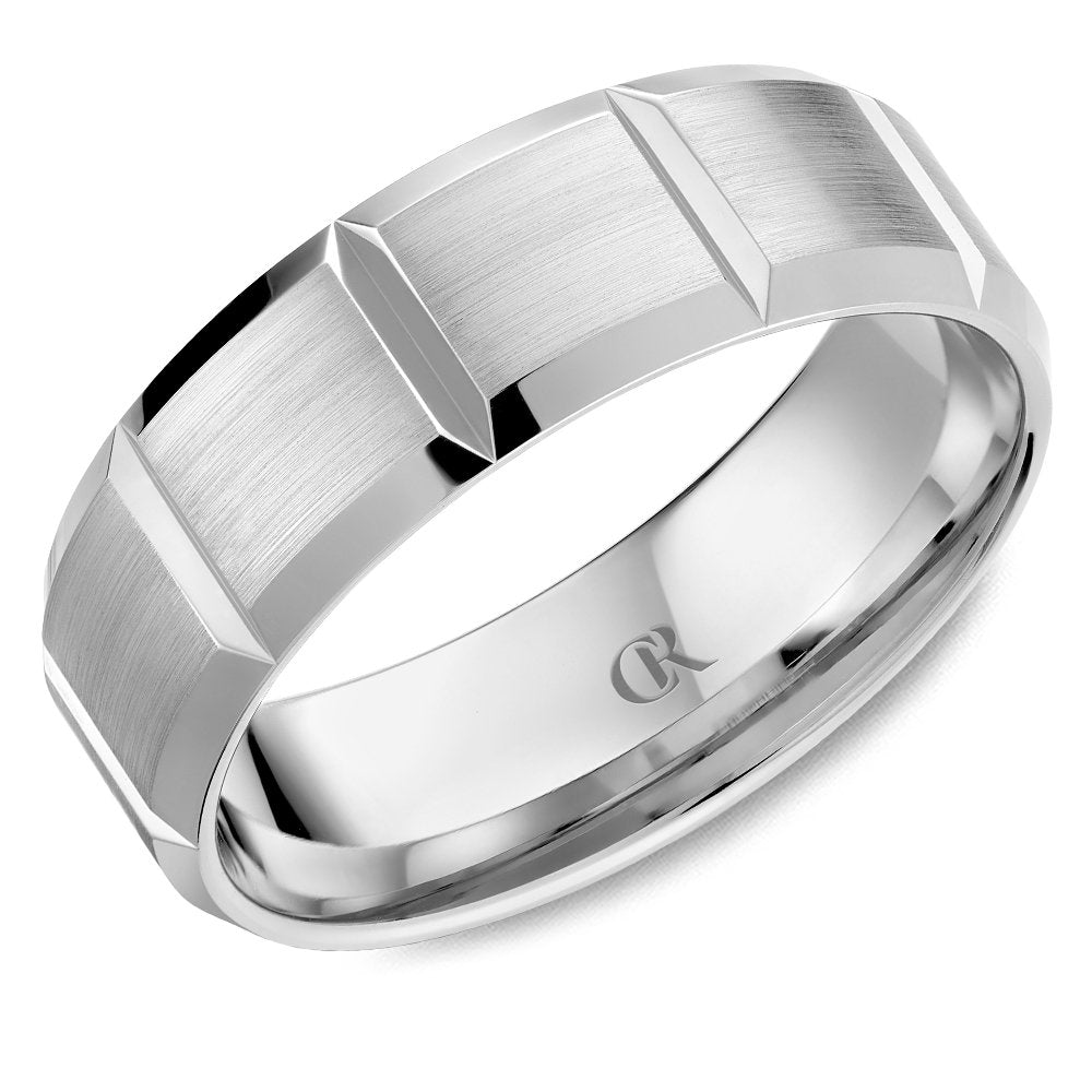 14K CR Collection Wedding Band