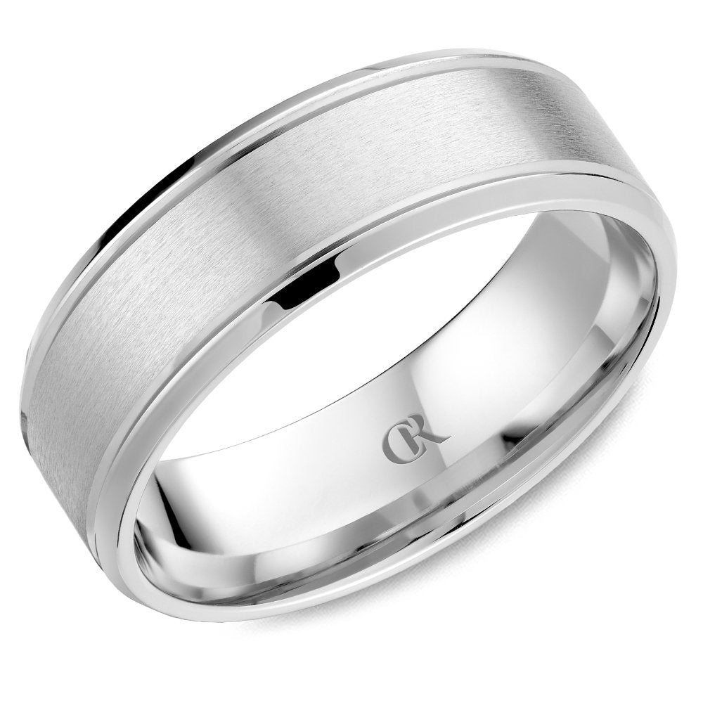 14K CR Collection Wedding Band