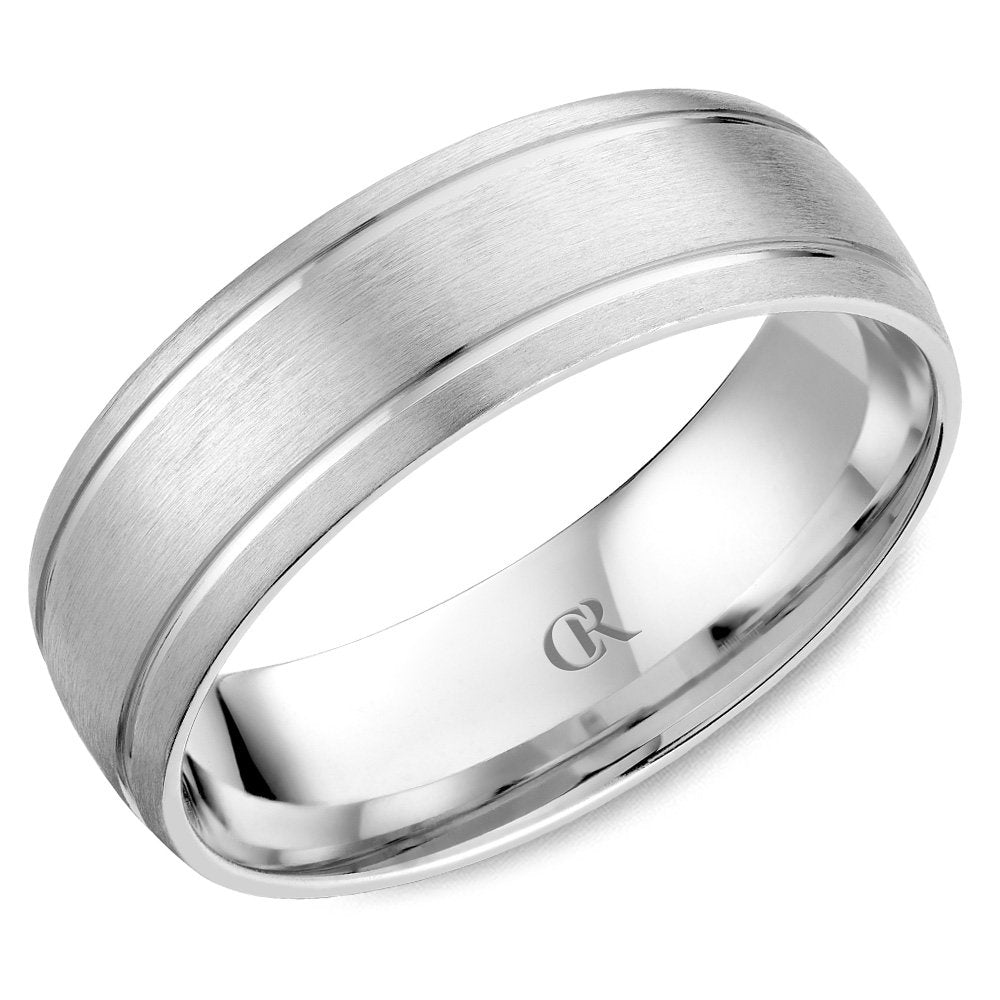 14K CR Collection Wedding Band
