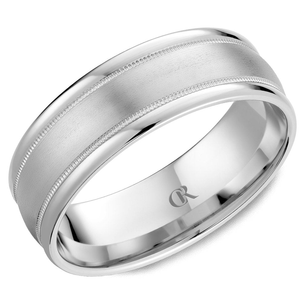 14K CR Collection Wedding Band