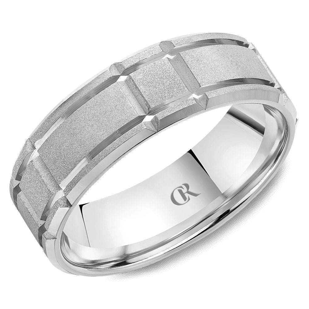 14K CR Collection Wedding Band