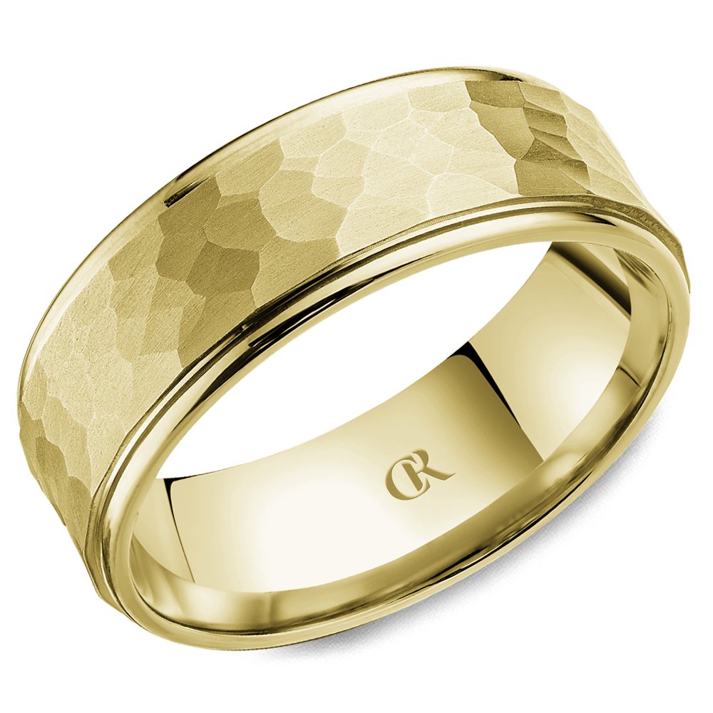 14K CR Collection Wedding Band