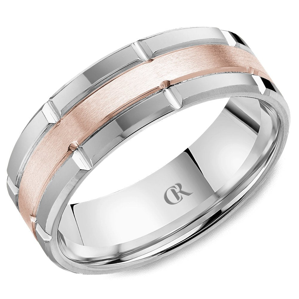 14K CR Collection Wedding Band