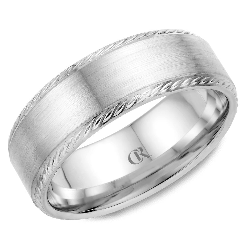 14K CR Collection Wedding Band