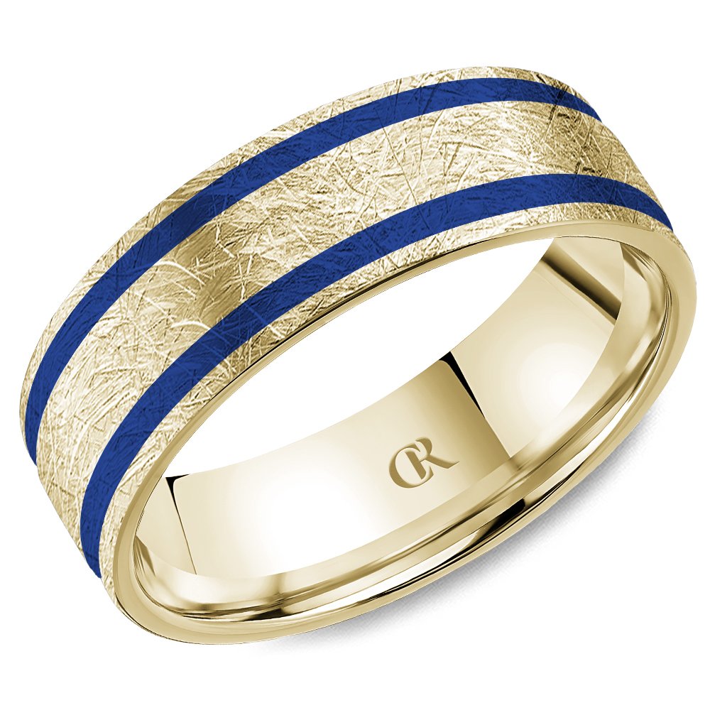 14K CR Collection Wedding Band