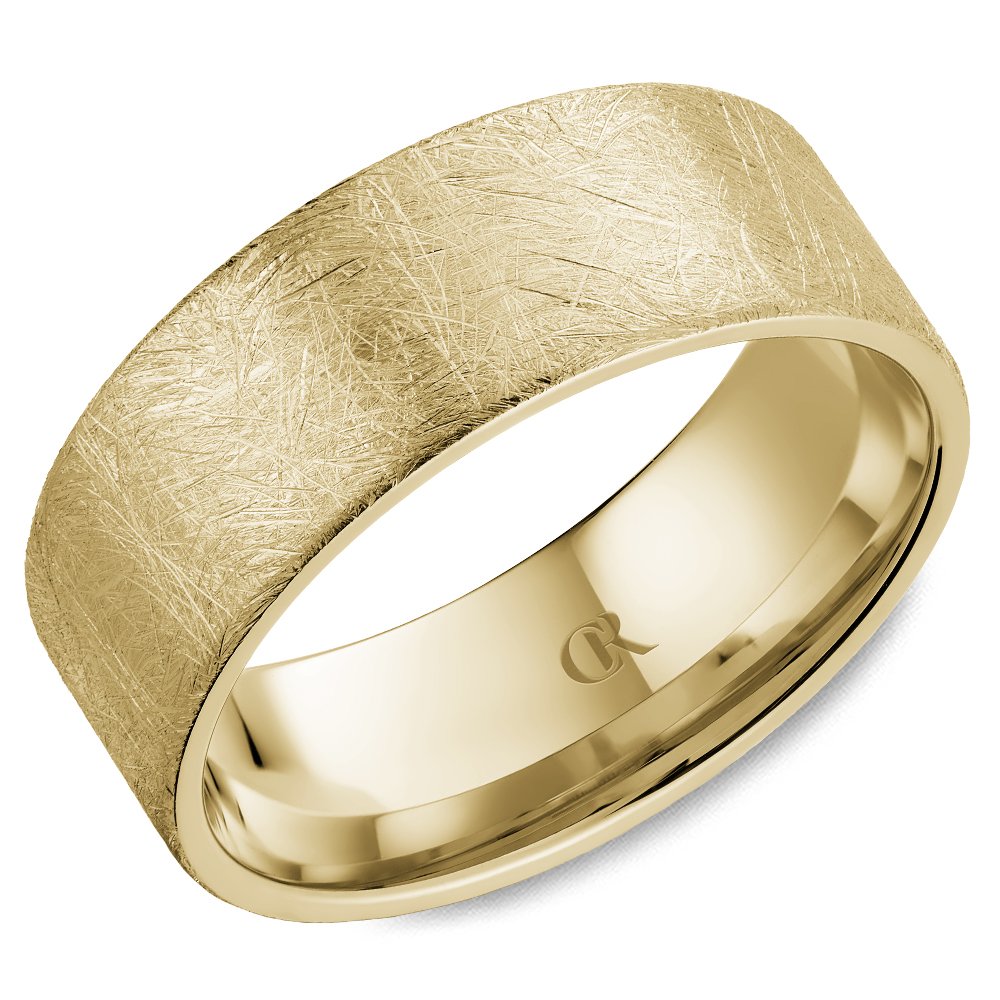 14K CR Collection Wedding Band