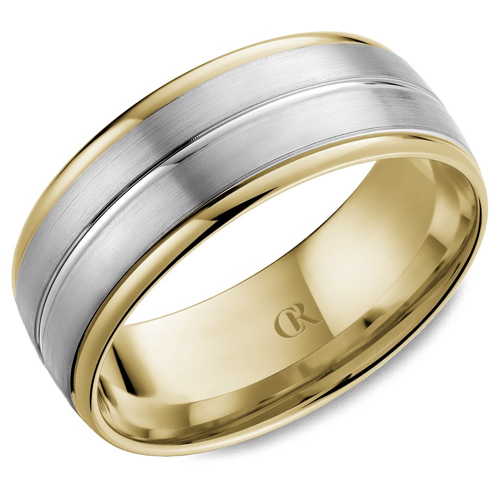 14K CR Collection Wedding Band