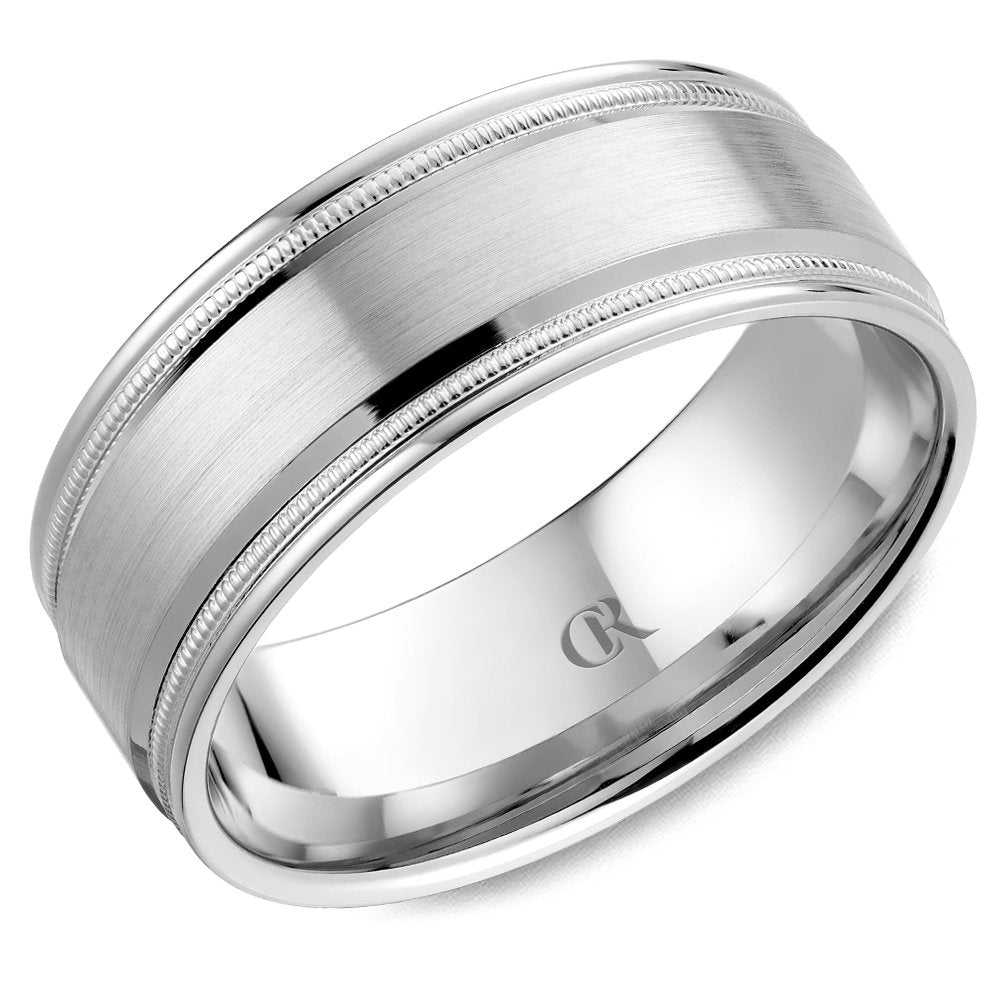 14K CR Collection Wedding Band