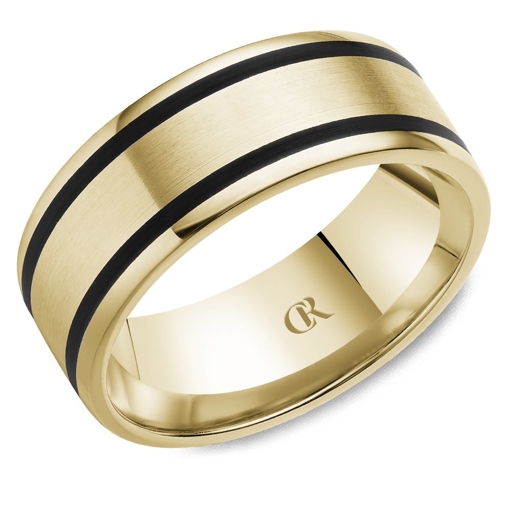 14K CR Collection Wedding Band