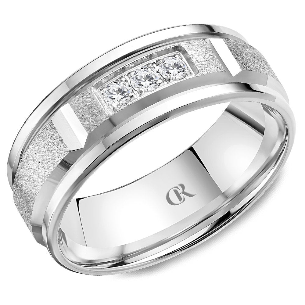 14K CR Collection Wedding Band