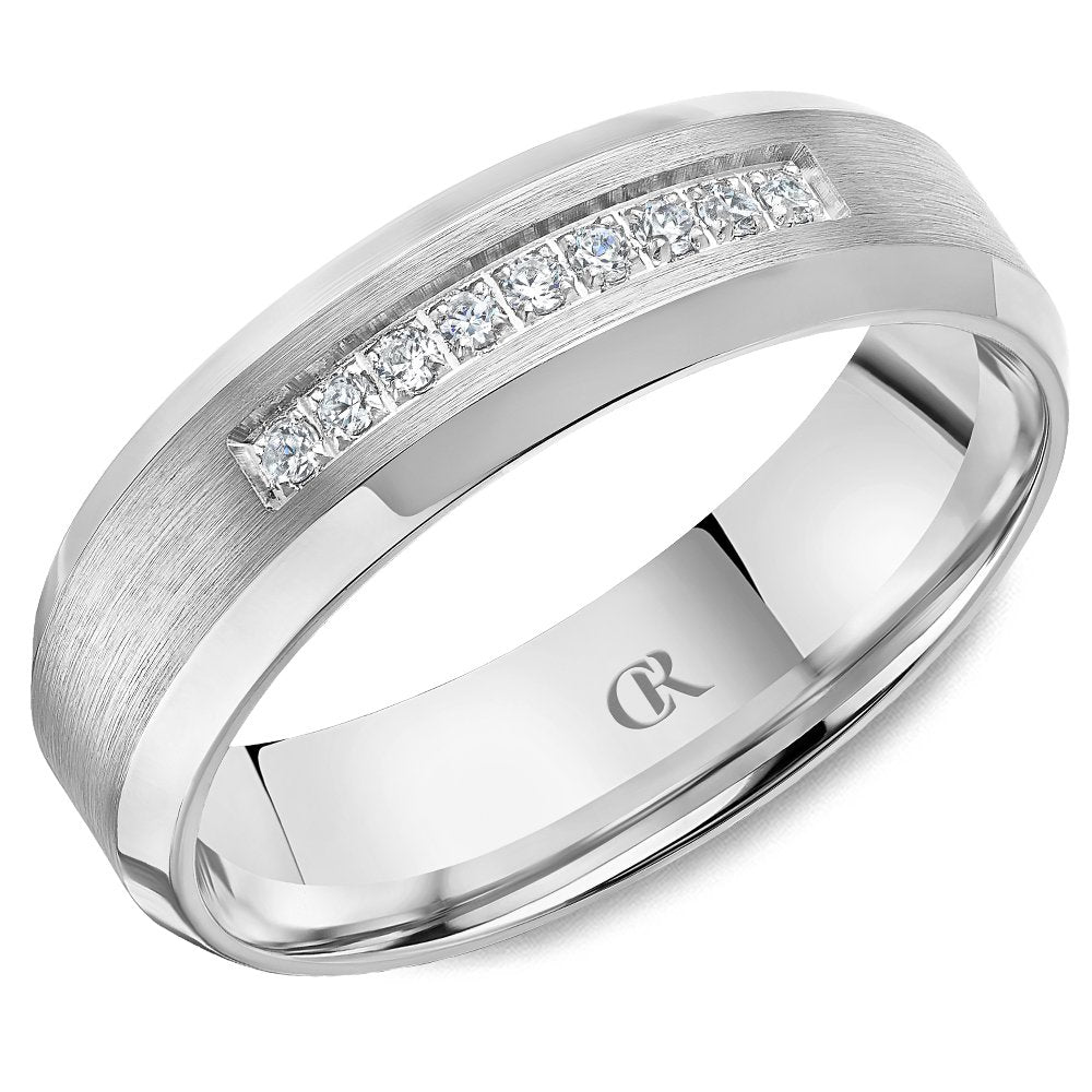 14K CR Collection Wedding Band