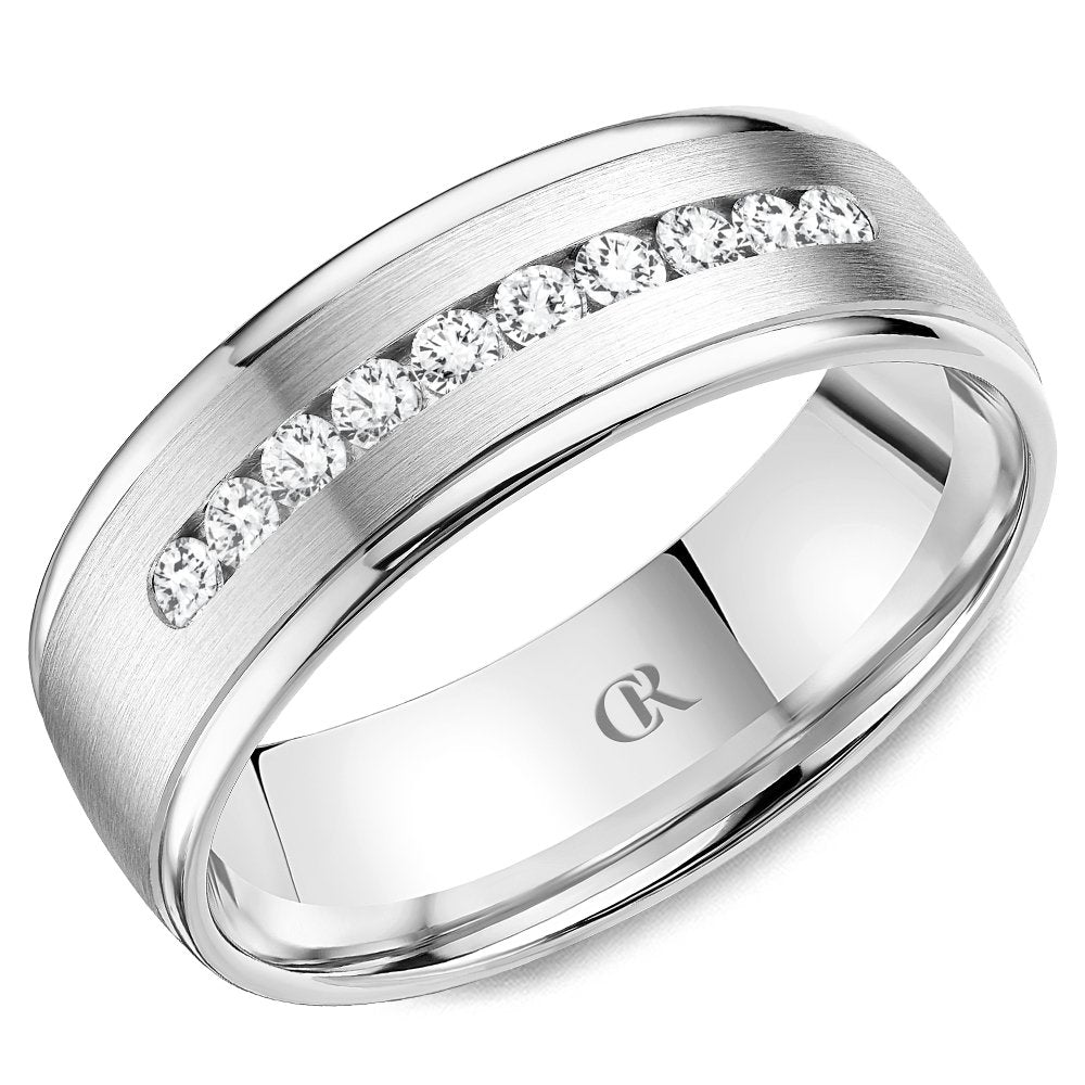 14K CR Collection Wedding Band