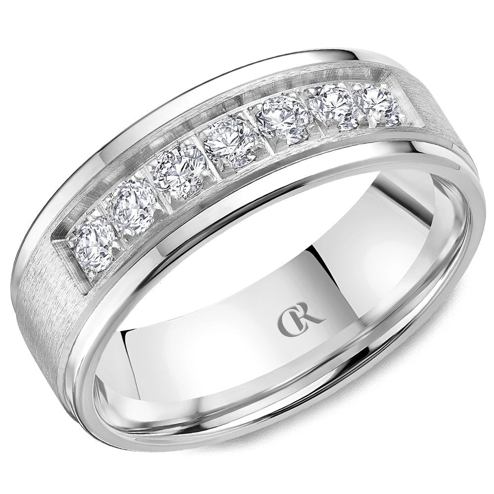14K CR Collection Wedding Band