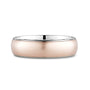 CR Collection Wedding Band CRSI-102 6mm Sandpaper in 10K Rose Gold