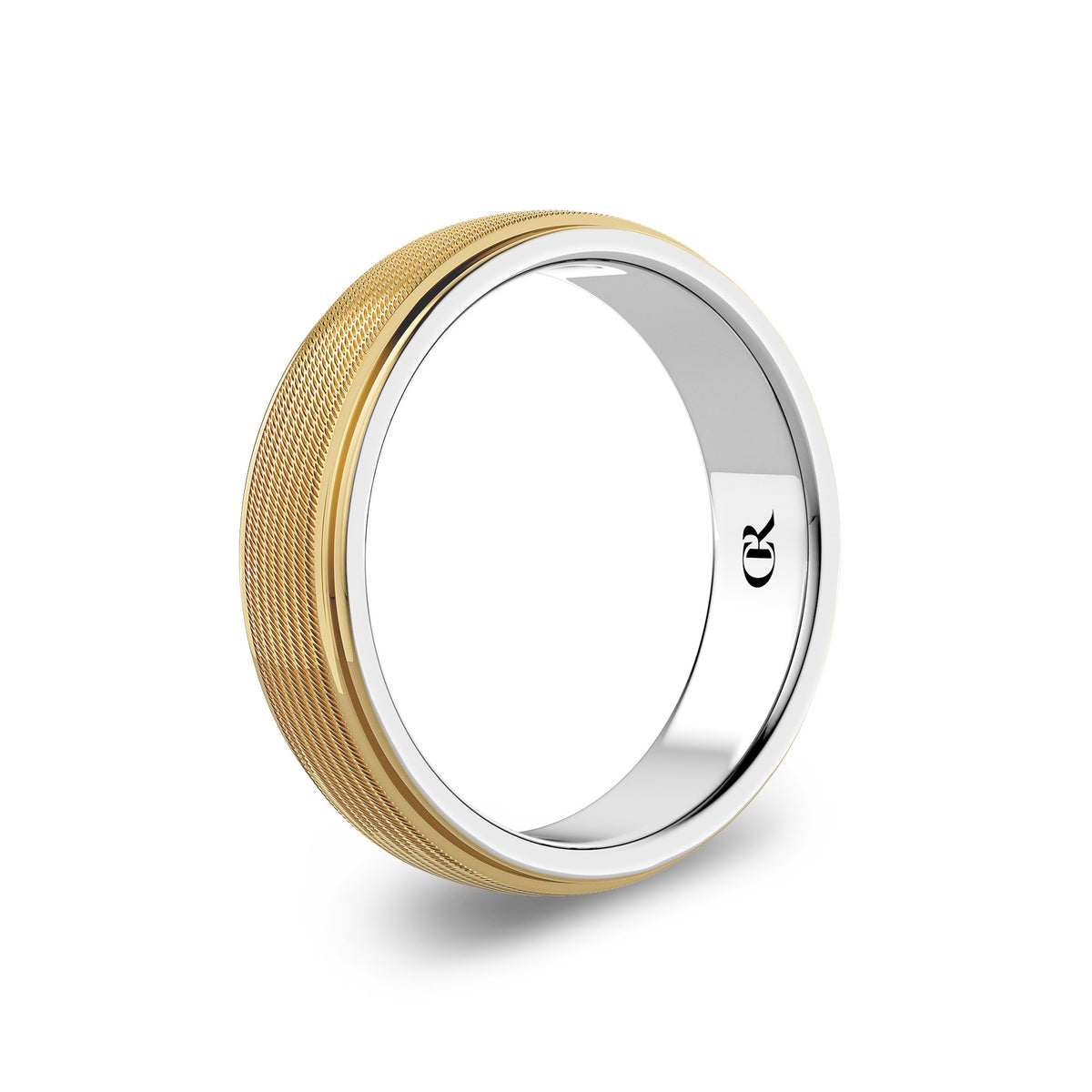 CR Collection Wedding Band CRSI-103 6mm High Polish in 10K Yellow Gold