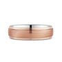 CR Collection Wedding Band CRSI-103 6mm High Polish in 14K Rose Gold