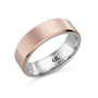 CR Collection Wedding Band CRSI-104 7mm Sandpaper in 10K Rose Gold