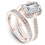 Noam Carver Engagement Ring NCAW-03 in 14K Rose Gold