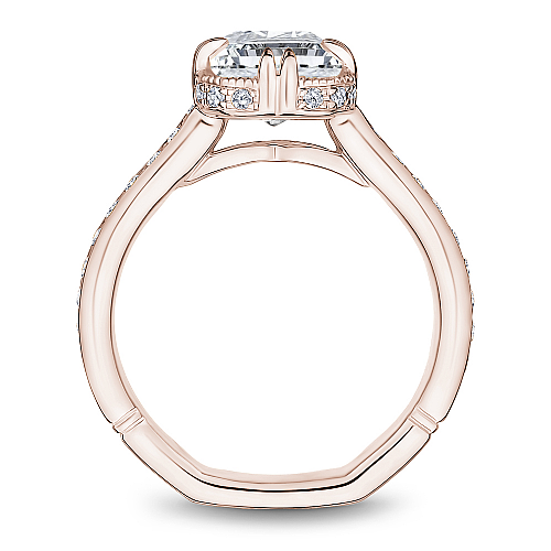 Noam Carver Engagement Ring NCAW-03 in 14K Rose Gold
