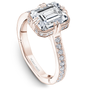 Noam Carver Engagement Ring NCAW-03 in 14K Rose Gold
