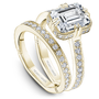 Noam Carver Engagement Ring NCAW-03 in 14K Yellow Gold
