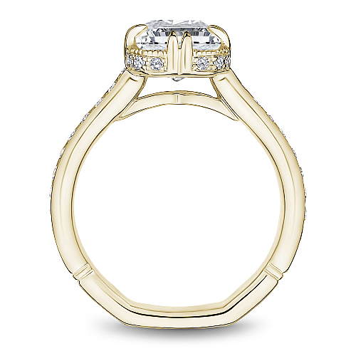 Noam Carver Engagement Ring NCAW-03 in 14K Yellow Gold