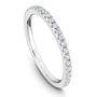 Noam Carver Matching Band R050-03 in 14K White Gold