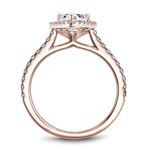 Noam Carver Engagement Ring R050-03 in 14K Rose Gold