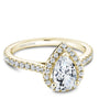 Noam Carver Engagement Ring R050-03 in 14K Yellow Gold