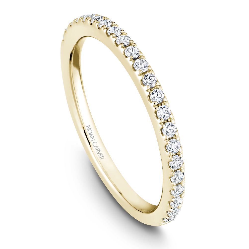 Noam Carver Matching Band R050-03 in 14K Yellow Gold