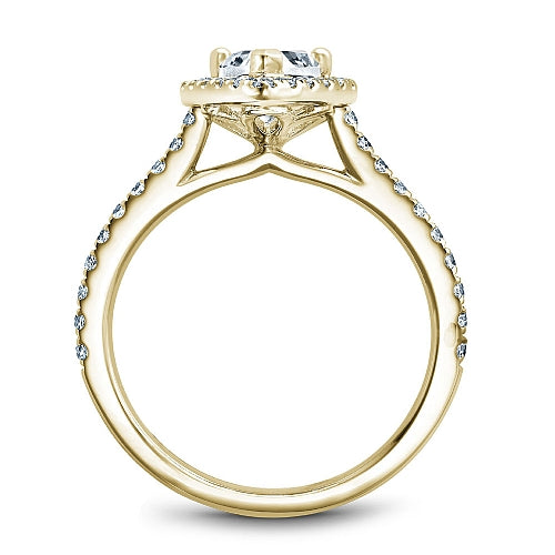 Noam Carver Engagement Ring R050-03 in 14K Yellow Gold