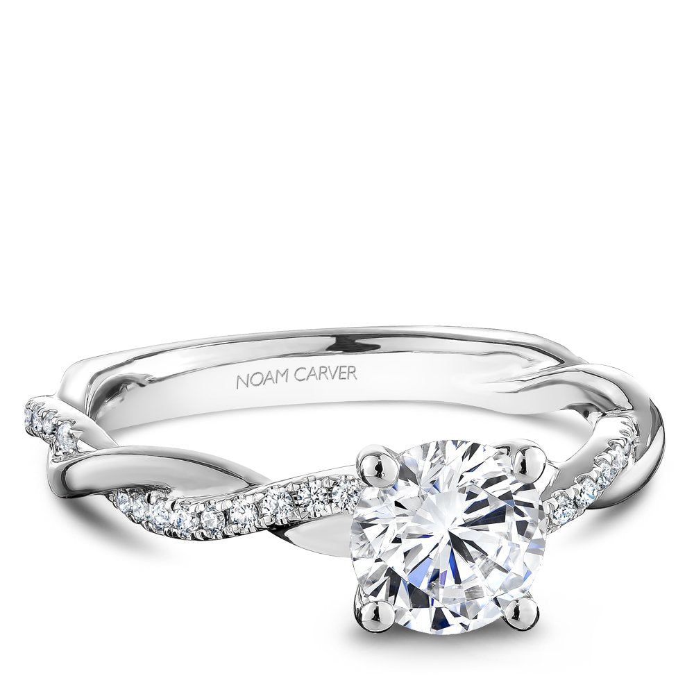 14K Noam Carver Engagement Ring