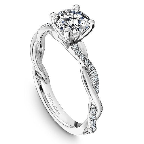 14K Noam Carver Engagement Ring