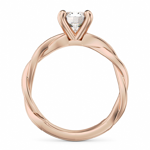Noam Carver Engagement Ring R053-03 in 14K Rose Gold