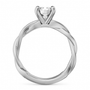 Noam Carver Engagement Ring R053-03 in 18K White Gold
