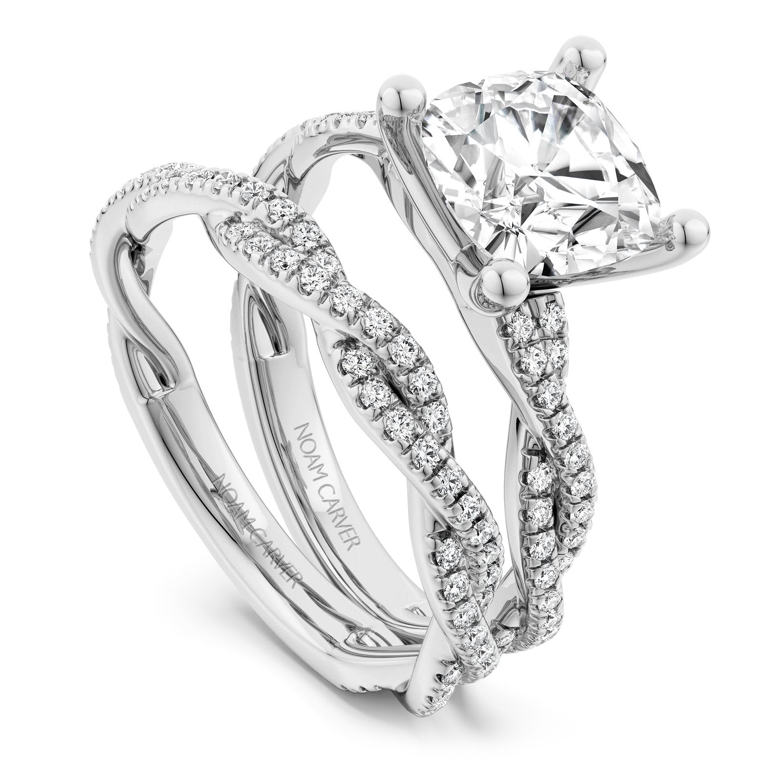 14K Noam Carver Engagement Ring