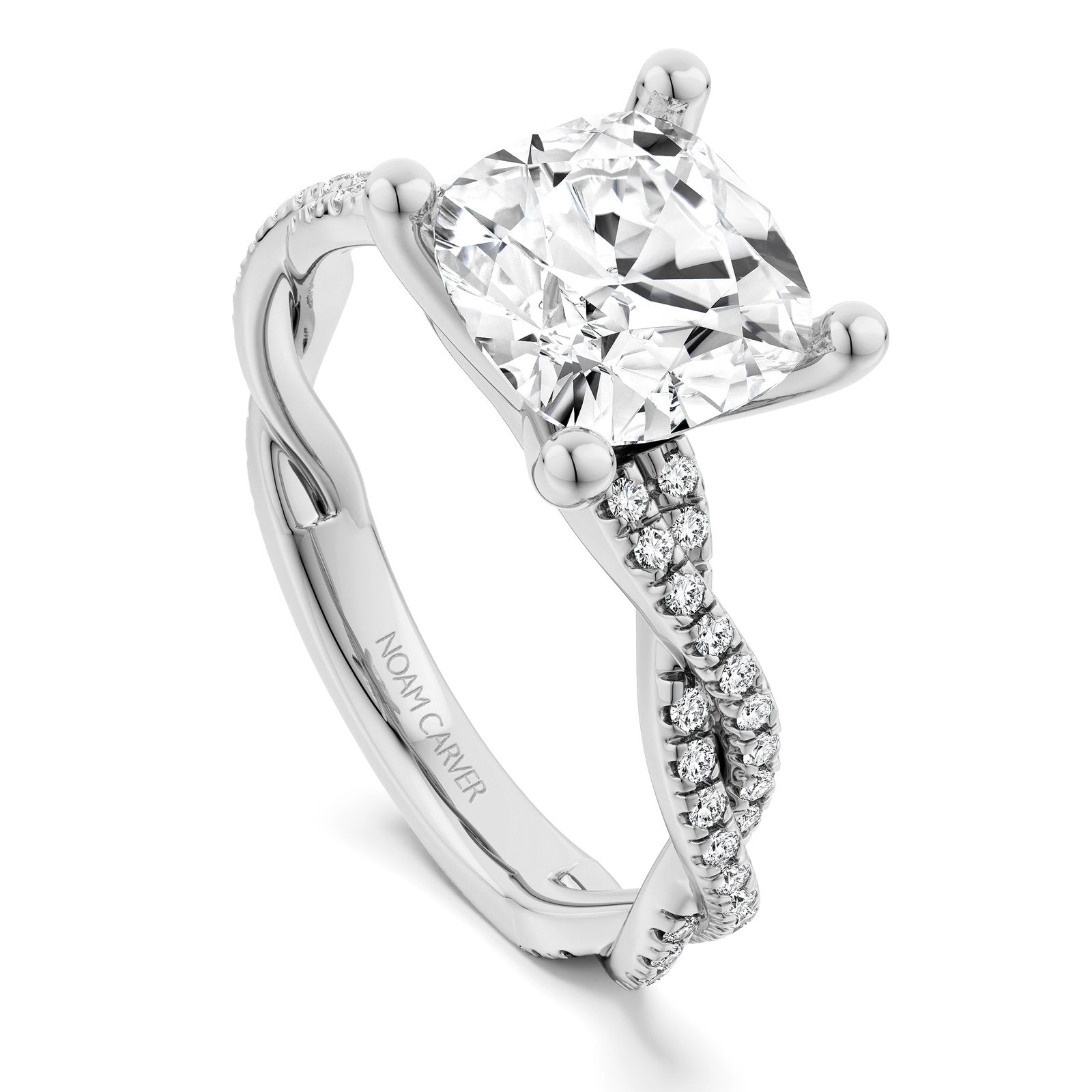 14K Noam Carver Engagement Ring