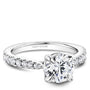 Noam Carver Engagement Ring R069-01 in 14K White Gold