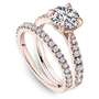 Noam Carver Engagement Ring R069-01 in 14K Rose Gold